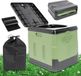Markenlos Bol Camping toilet - Groen, Zwart