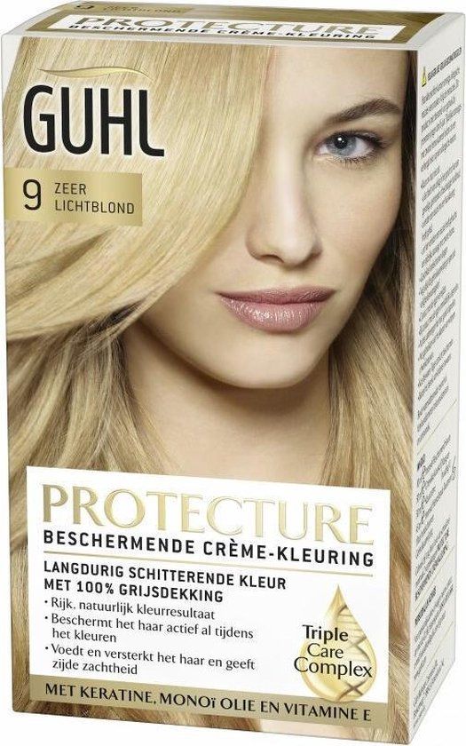 Guhl Beschermende Cremekleuring 9 Zeer Lichtblond - 150 ml