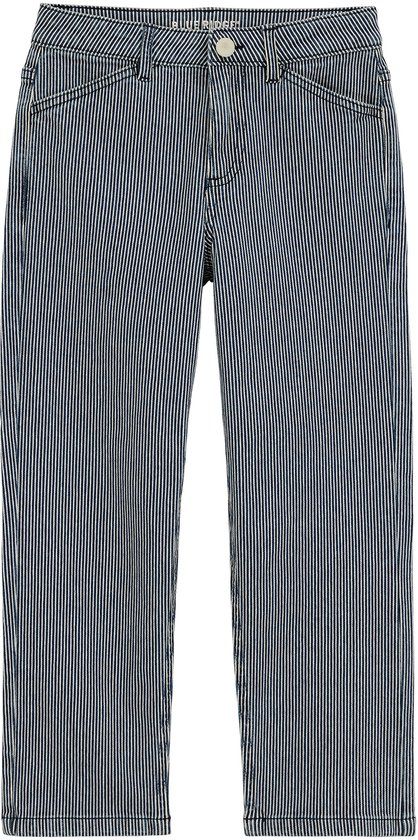WE Fashion Jongens loose fit jeans met streep