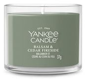 Yankee Candle Balsam & Cedar kaars Rond Zoet, Spice Groen 1 stuk(s)