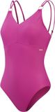 Speedo ECO Strappy Shaping Badpak Vrouwen Roze