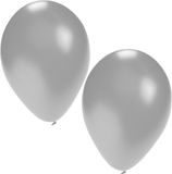 Bellatio Decorations Boule de fête - argent - 75 pièces
