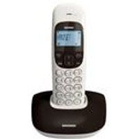 Brondi NICE - Snoerloze telefoon met nummerherkenning - DECT\GAP - zwart, wit