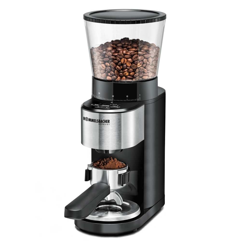Rommelsbacher EKM 500 Burr Grinder - Black/Stainless Steel