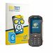 BROTECT Screenprotector 6 Stuks voor Hammer H Power Plus LTE Beschermglas transparant