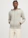 JACK&JONES JORFADED SWEAT ZIP HOOD Hommes Gilet XXL Gris Coton/Polyester