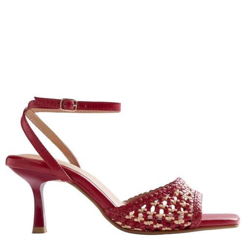 Gioseppo Kajiado leren sandalettes rood