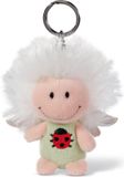 Nici Sleutelhanger Beschermengel Junior 7 Cm Pluche Beige/groen
