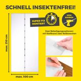 EASYmaxx Moustiquaire avec fermeture magnétique 100 x 210 cm