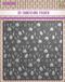 Nellie's Vaessen Creativ EF3D085 3D Embossing Folder Achtergrond Konijnen & Wortels - 15x15cm