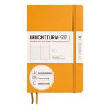 LEUCHTTURM1917 363403 notitieboek medium (A5), softcover, 123 genummerde pagina's, Rising Sun gestippeld