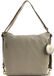 MANDARINA DUCK Mellow Leather Shoulderbag Cocoon Lichtgrijs
