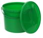 BenBow Seau avec couvercle 10L x1 Vert