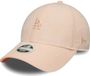 New Era Los Angeles Dodgers Mini Cord 9FORTY Dames Cap Lila