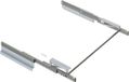 Emuca Oplà Folding+39 M120 Aluminium Inox Glissières de table télescopiques et relevables