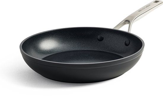 KitchenAid Forged Hardened Aluminium 20 cm Frying Pan - Black