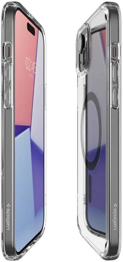 Spigen Ultra Hybrid MagSafe Apple iPhone 15 Plus Hoesje Graphite