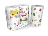 Karitka Kerstpapier, 2 x 70 cm, 2-laags