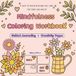 Mindfulness Coloring Workbook: 31 Days of Reflection and Self-Care
