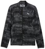 Puma Run Velocity Aop Woven Jacket Heren Zwart Maat M