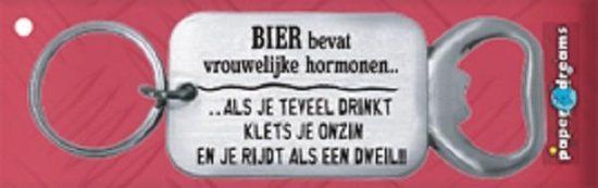 Paper dreams Paperdreams Sleutelhanger/opener hormonen