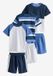 Next Jongens Set van 3 korte pyjama's Blauw
