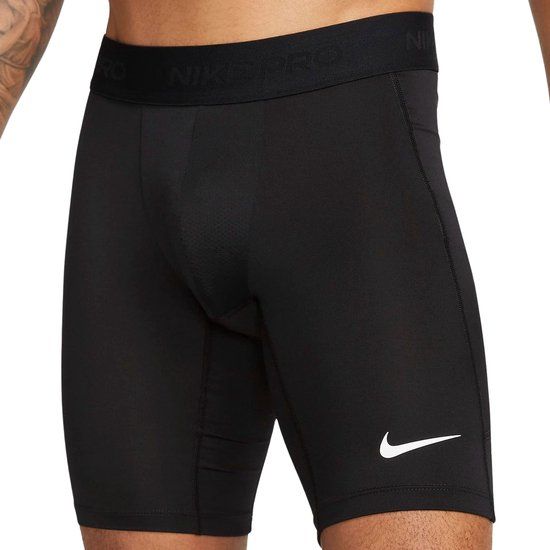 Nike Pro Dri-FIT Sportbroek Mannen - Zwart - Maat S