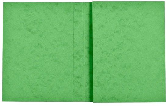 Exacompta 80x Schriftomslag in glanskarton 265g - 24x32 cm - Lindengroen