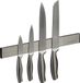 Relaxdays magneetstrip - 30 cm - zelfklevend - zilver/zwart