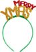 Folat Tiara 'Merry Xmas' Glitter