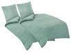 TRANKIELO® Microvezel Beddengoedset 135x200 cm – 4-delig, saliegroen, ademend, ritssluiting