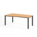 HAMMERBACHER VQS18/6/G bureau réglable en hauteur 68,5 - 81 cm hêtre / graphite