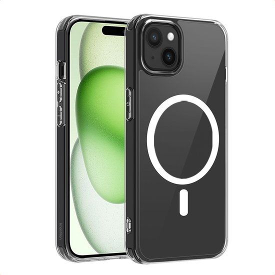 imoshion Protective Backcover geschikt voor MagSafe - Transparant - Apple iPhone 15 Plus