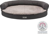 Trixie Vitaal Bendson Orthopedic Dog Sofa - 75x60cm - Grey/Black
