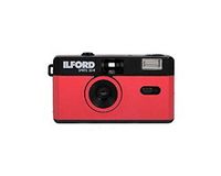 Ilford Sprite 35-II - 35mm Film Camera - Black & Red
