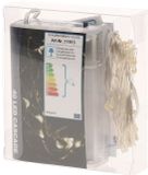 Merkloos Lichtdraad 40 LED - Binnenshuis - 50 cm, 8 vertakkingen - Oranje licht