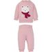 LUPILU Ensemble thermique pour bébé, 2 pièces (Rose clair, 62-68)