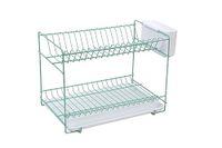 Sauvic Klein Schotel - Vintage Munt, Metaal, 38,5 x 25 x 28 cm