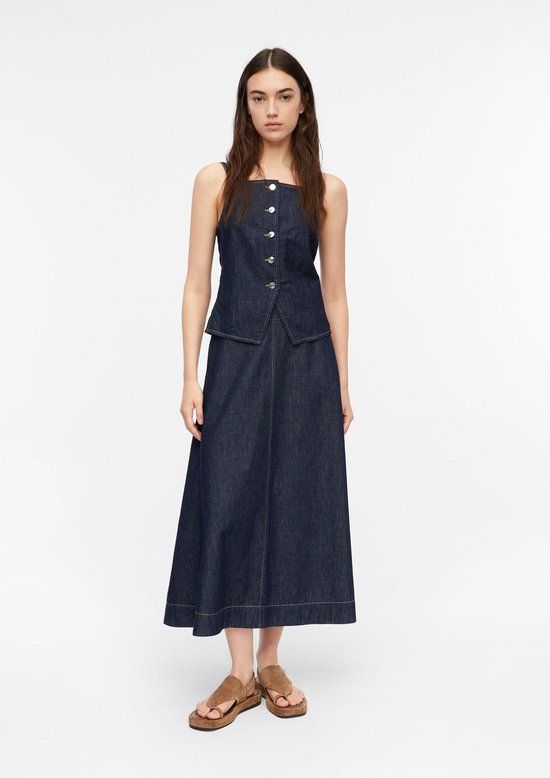 comma Rock blauw katoen 42