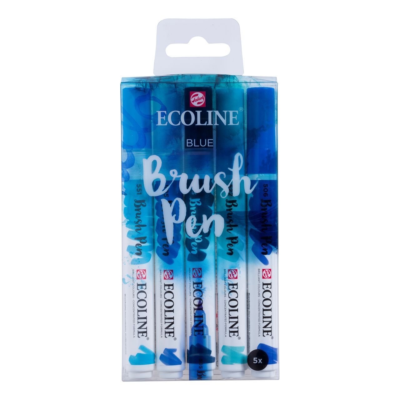 Talens 11509905 - Markeerstiften - blauw - 5 stuks
