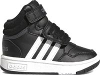 adidas Performance Hoops Mid Schoenen - Kinderen - Zwart - Maat 21