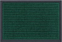Merkloos Relaxdays Deurmat - strepen - 60x40 cm - polypropyleen - antislip - groen