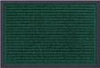 Merkloos Relaxdays Deurmat - strepen - 60x40 cm - polypropyleen - antislip - groen