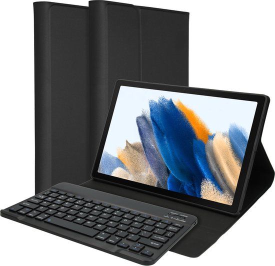 Accezz Tablet Hoes met Toetsenbord voor Samsung Galaxy Tab A8 (2021/2022) - QWERTY - Zwart