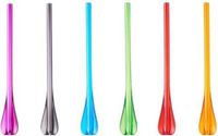 Mastrad Herbruikbare Lepelrietjes - Set van 6 - Kunststof - Multi
