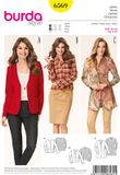 burdastyle Burda Naaipatroon 6569 - Jasje in variaties