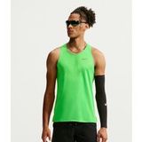 Nike Stride Heren Hardloopshirt - Groen, Zilver, Maat M