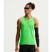 Nike Stride Heren Hardloopshirt - Groen, Zilver, Maat M
