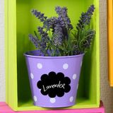 Ambiance Sticker Schoolbord muurstickers - uitwisbare zelfklevende muurstickers - LABELS 3 - 70x70cm