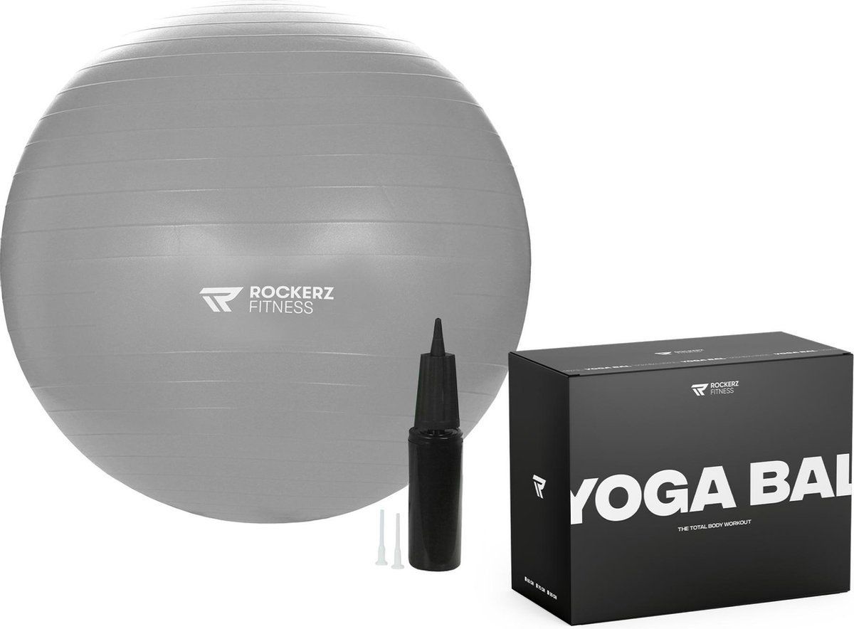 Rockerz Fitness Yoga Bal - 65 cm - Muave